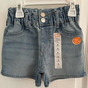 5 for $10🟢 Jumping Beans Denim Toddler Shorts. NWT. Size 4T. Adjustable Waist.
